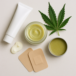 Cannabis Pflaster und Cremes